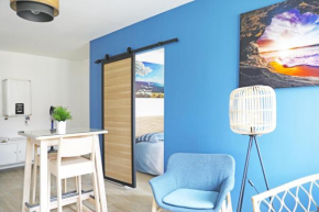 Superbe T2 Blue refait a neuf ambiance